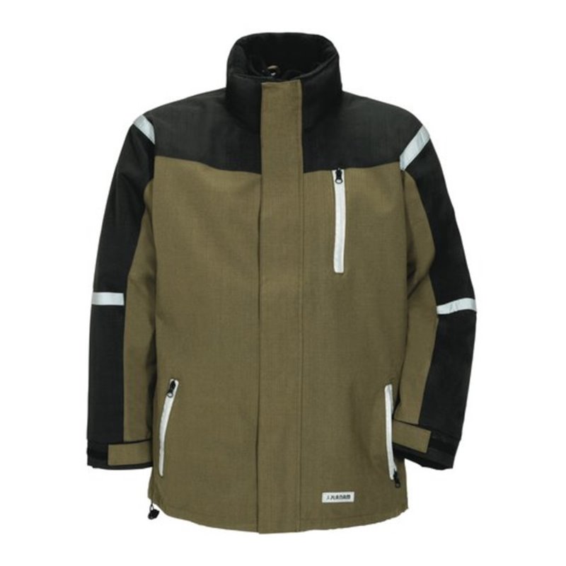 Planam Parka Outdoor Cross oliv/schwarz