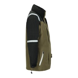Planam Parka Outdoor Cross oliv/schwarz
