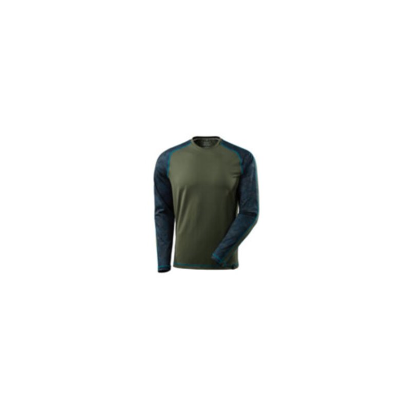 Mascot T-Shirt, Langarm, feuchtigkeitstransportierend T-shirt moosgrün