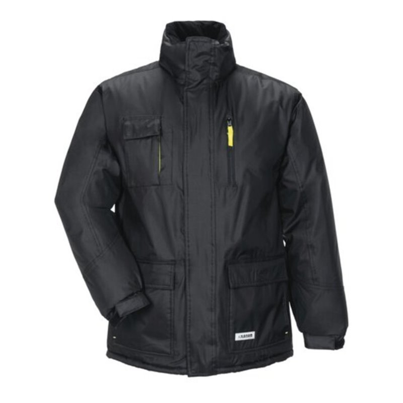 Planam Parka Outdoor Flare schwarz/gelb