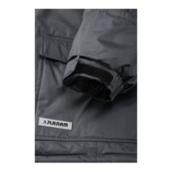 Planam Parka Outdoor Flare schwarz/gelb