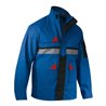 Kübler Brand X Protect Jacke 1054 kornblumenblau/rot