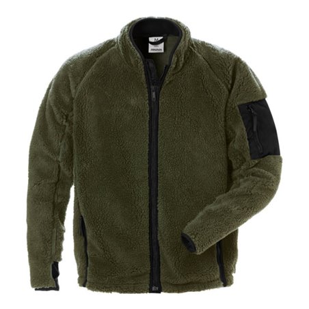 Fristads Webpelzjacke 4064 P Grün (Herren)