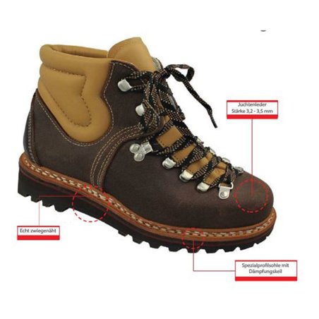 Remisberg Wanderschuhe Pilatus Juchten-Rindleder