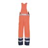 Planam Warnschutz-Regenlatzhose orange/marine