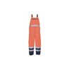Planam Warnschutz-Winterlatzhose orange/marine