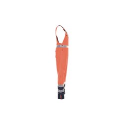 Planam Warnschutz-Winterlatzhose orange/marine