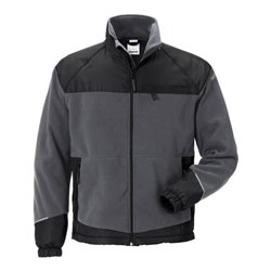 Fristads Winddichte Fleecejacke 4411 FLE Grau (Herren)