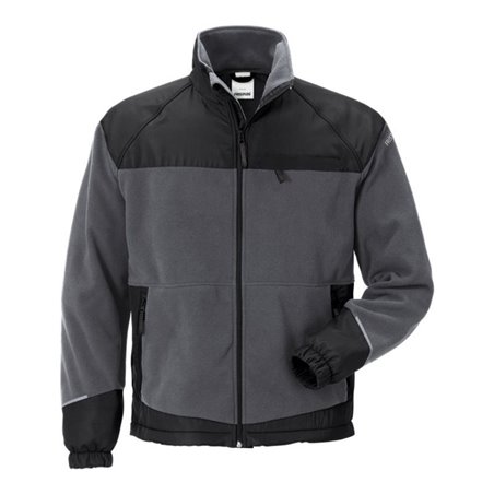 Fristads Winddichte Fleecejacke 4411 FLE Grau (Herren)