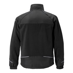 Fristads Winddichte Fleecejacke 4411 FLE Schwarz (Herren)
