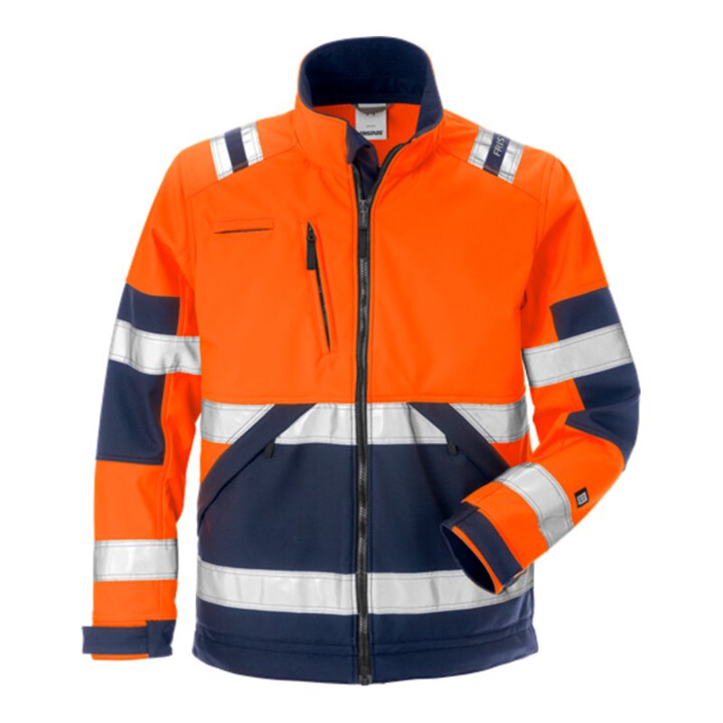 Fristads High Vis Softshell-Jacke Kl. 2 4083 WYH Orange (Herren)