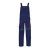 Planam Latzhose marine/rot