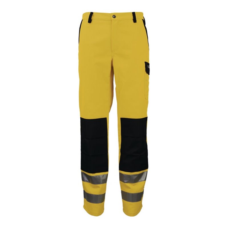 Asatex Warnschutz-Bundhose EN471 Kl. II gelb/schwarz