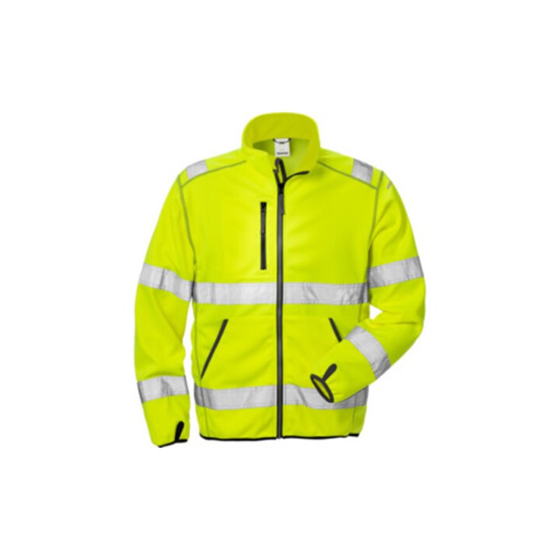 Fristads High Vis Softshell-Jacke Kl. 3 4840 SSL Gelb (Herren)