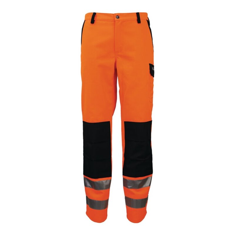 Asatex Warnschutz-Bundhose EN471 Kl. II orange/schwarz