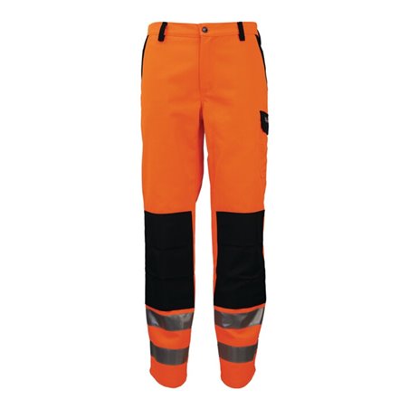 Asatex Warnschutz-Bundhose EN471 Kl. II orange/schwarz