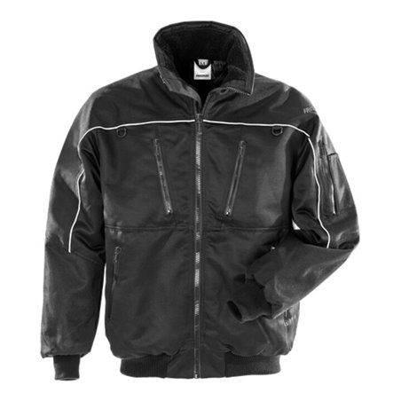 Fristads Winter Pilotenjacke 464 PP Schwarz (Herren)