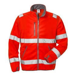 Fristads High Vis Softshell-Jacke Kl. 3 4840 SSL Rot (Herren)