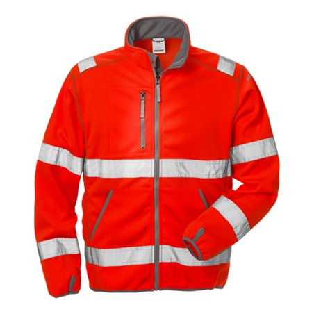 Fristads High Vis Softshell-Jacke Kl. 3 4840 SSL Rot (Herren)
