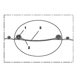Norres Polyurethanschlauch superleicht, antist. Ø110 L:5m PROTAPE® PUR 301 AS