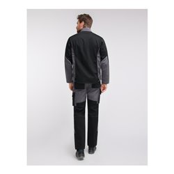 Pionier Bundjacke TOOLS, schwarz/grau