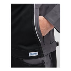 Pionier Bundjacke TOOLS, schwarz/grau