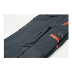 Planam Schnittschutzlatzhose Timberguard grau