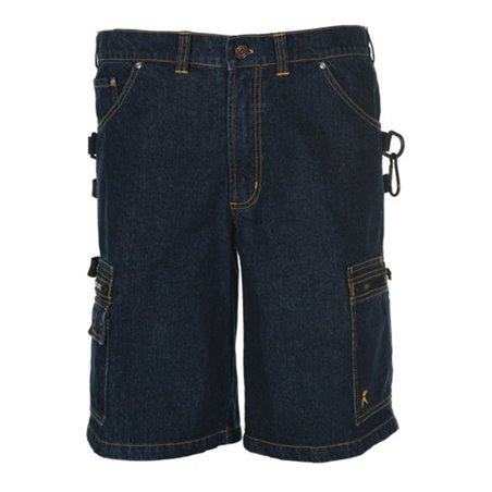 Planam Shorts Dark Denim dark blue raw