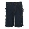 Planam Shorts Dark Denim dark blue raw