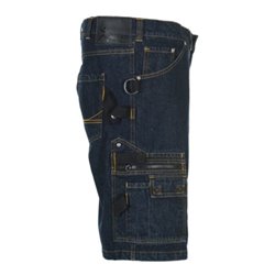 Planam Shorts Dark Denim dark blue raw