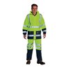 Ocean Warnschutz-Regenhose Comfort Stretch high-vis gelb/marine