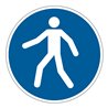 Durable Sicherheitskennzeichen ''Fußgängerweg benutzen''