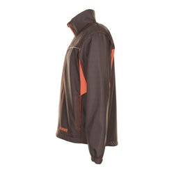 Planam Softshelljacke Basalt Neon oliv/orange