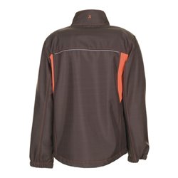 Planam Softshelljacke Basalt Neon oliv/orange