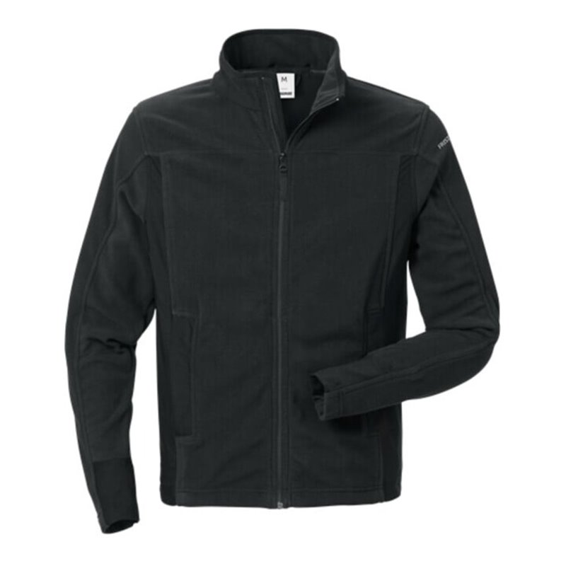 Fristads Fleecejacke 4003 MFL Schwarz (Herren)