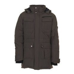 Planam Parka Outdoor Earth mud