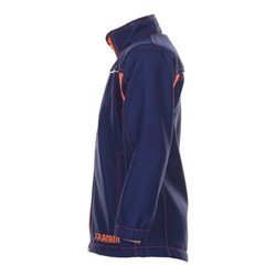 Planam Softshelljacke Junior marine/orange