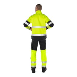 Fristads High Vis Stretch-Hose Kl. 1 2705 PLU Gelb (Herren)