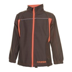 Planam Softshelljacke Junior oliv/orange