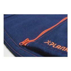 Planam Softshelljacke Junior oliv/orange