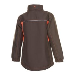 Planam Softshelljacke Junior oliv/orange