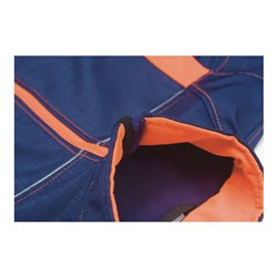 Planam Softshelljacke Junior oliv/orange