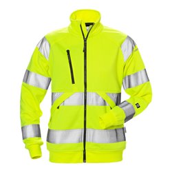 Fristads High Vis Sweatjacke Damen Kl. 3 7427 SHV Gelb (Damen)