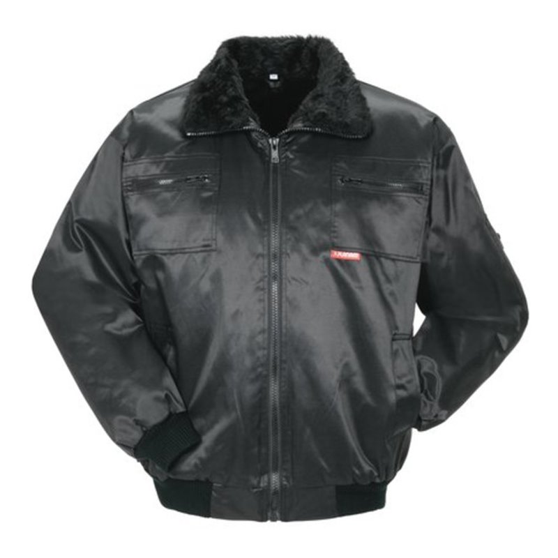 Planam Pilotenjacke Outdoor Gletscher schwarz