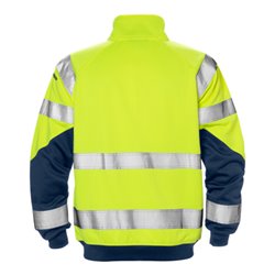 Fristads High Vis Sweatjacke Kl. 3 7426 SHV Dunkelblau (Herren)