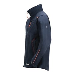 Planam Softshelljacke Outdoor Neon marine/orange