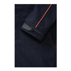 Planam Softshelljacke Outdoor Neon marine/orange