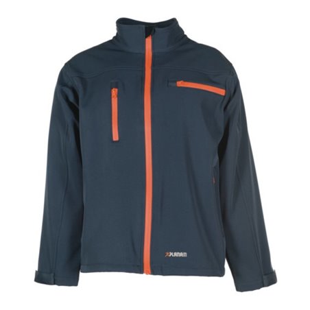 Planam Softshelljacke Timberguard grau