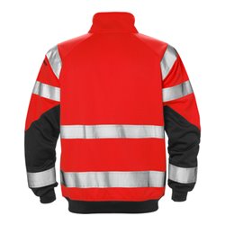 Fristads High Vis Sweatjacke Kl. 3 7426 SHV Rot (Herren)