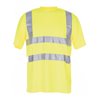 Planam T-Shirt Warnschutz uni gelb